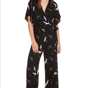 Leith Kimono Wrap Jumpsuit